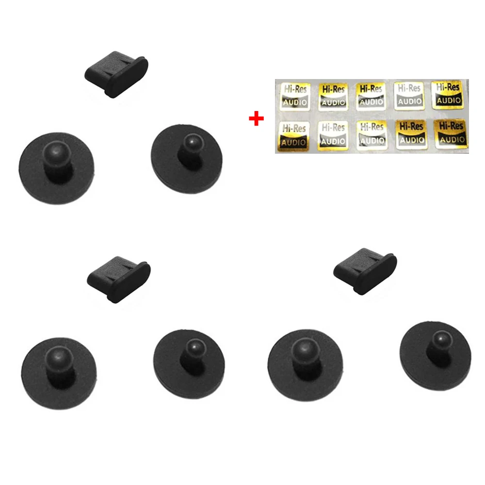 Gold Touch Titanium e Paw Poeira Plug, Sony NW-WM1AM2, WM1ZM2, ZX500, ZX505, ZX507, SHANLING M9, M7, M3X, Pata de Lótus, C9, 6000, Poeira Plug