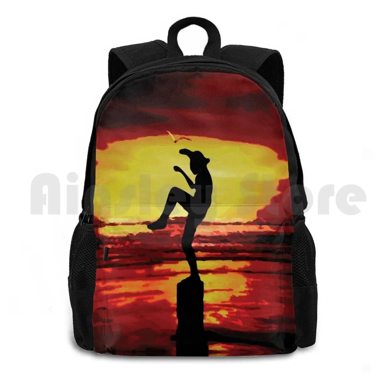 

The Crane Kick Karate Kid Outdoor Hiking Backpack Riding Climbing Sports Bag Karate The Karate Movie Movies 90s 80s Cranekick