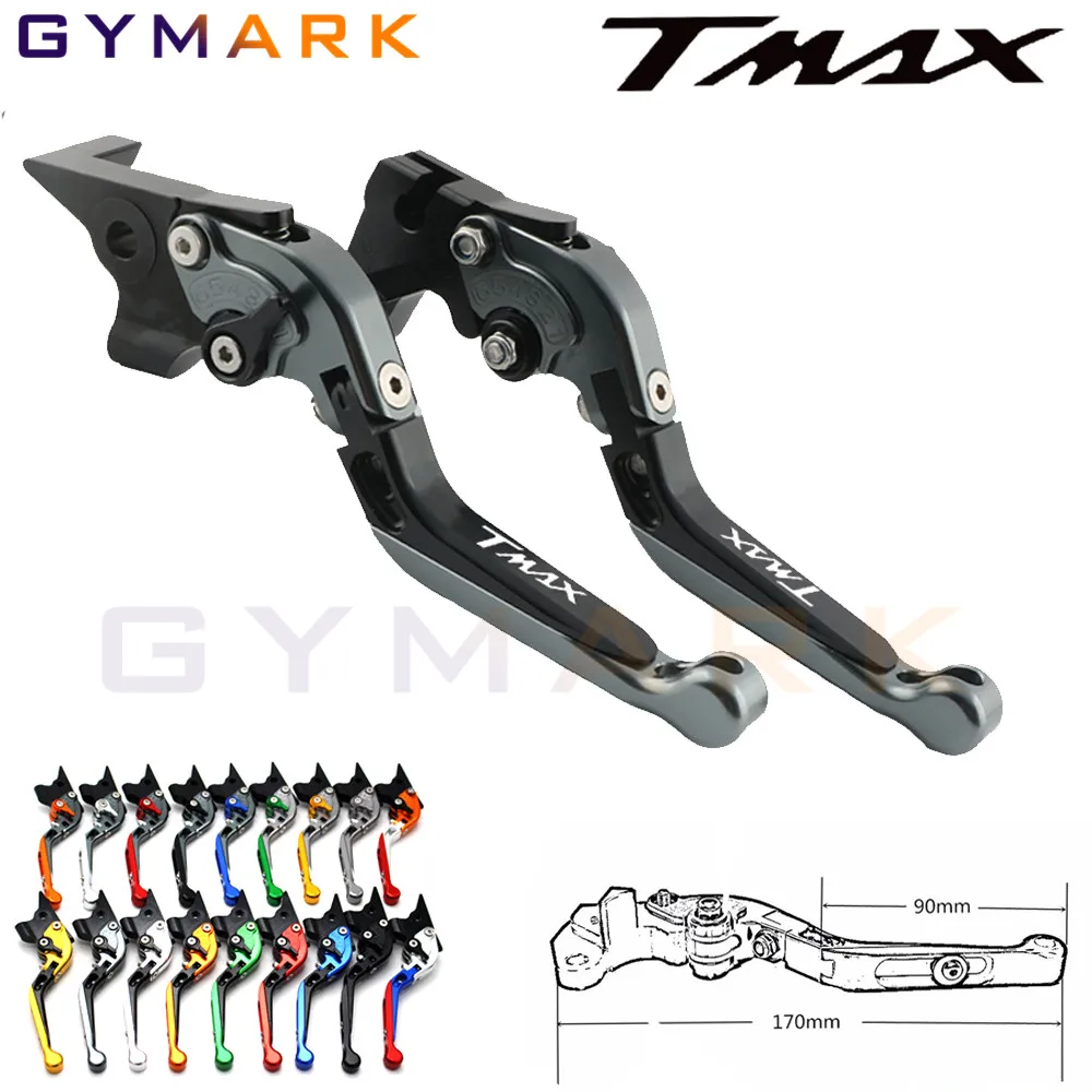 

For Yamaha T-MAX530 Tmax530 2012-2018, T-MAX500 TMAX500 2010-2011 Motorcycle Accessories Foldable Extendable Brake Clutch Lever