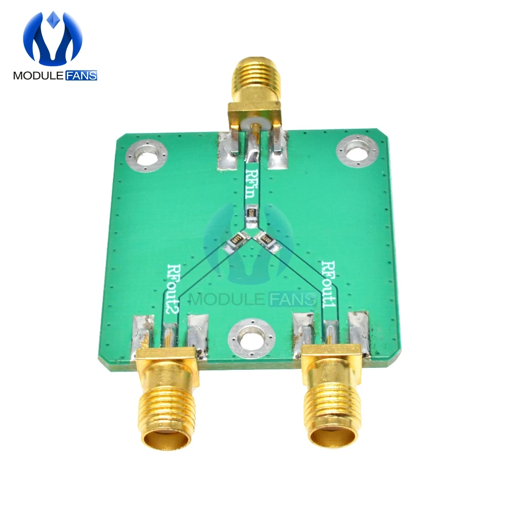 RF Mikrowelle Widerstand 6dB 50 Ohm RF Power Splitter Power Divider Splitter 1 Zu 2 Combiner SMA Radio Frequenz Teiler DC-5GHz – Detail 6