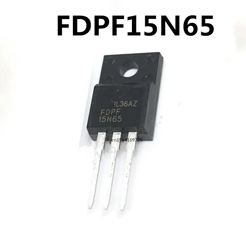 Original new 5pcs/ FDPF15N65 15N65 15A/650V TO-220F