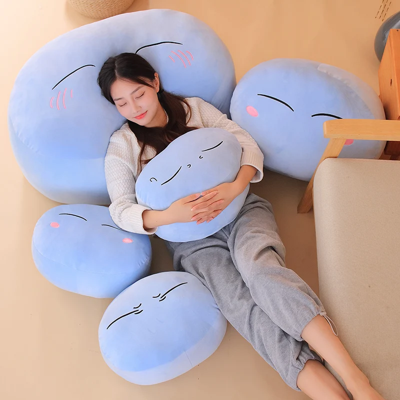 1pc 28-55CM Rimuru Tempest Plush Toys Anime That Time I Got Reincarnated as a Slime Rimuru Tempest Pillow for Children Xmas Gift