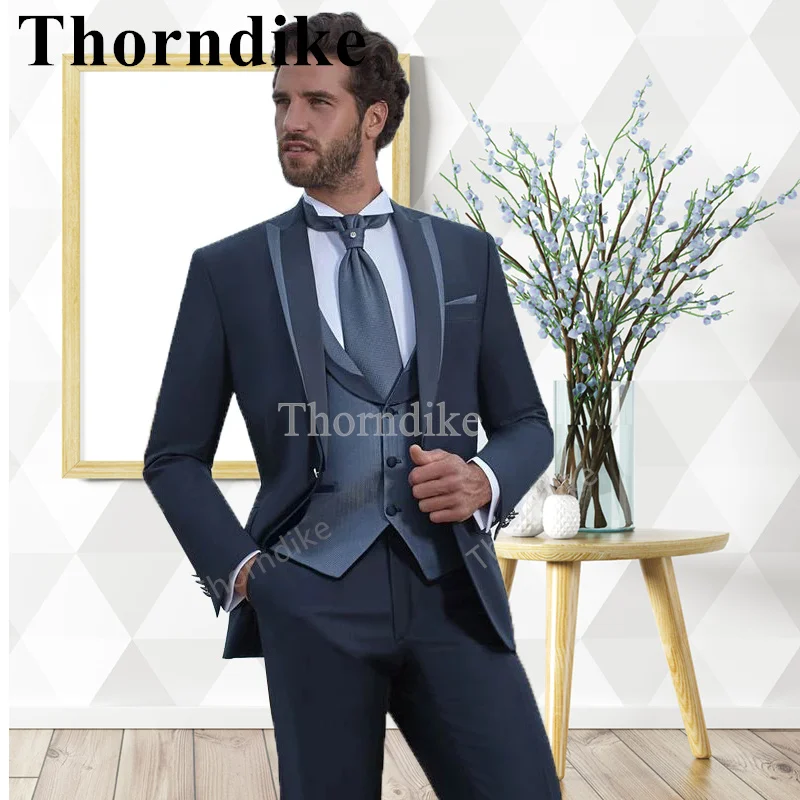 Thorndike New Product Express Men's Special Style Trendy Suit Custom Formal Wedding Suit Fashion Elegant Suit