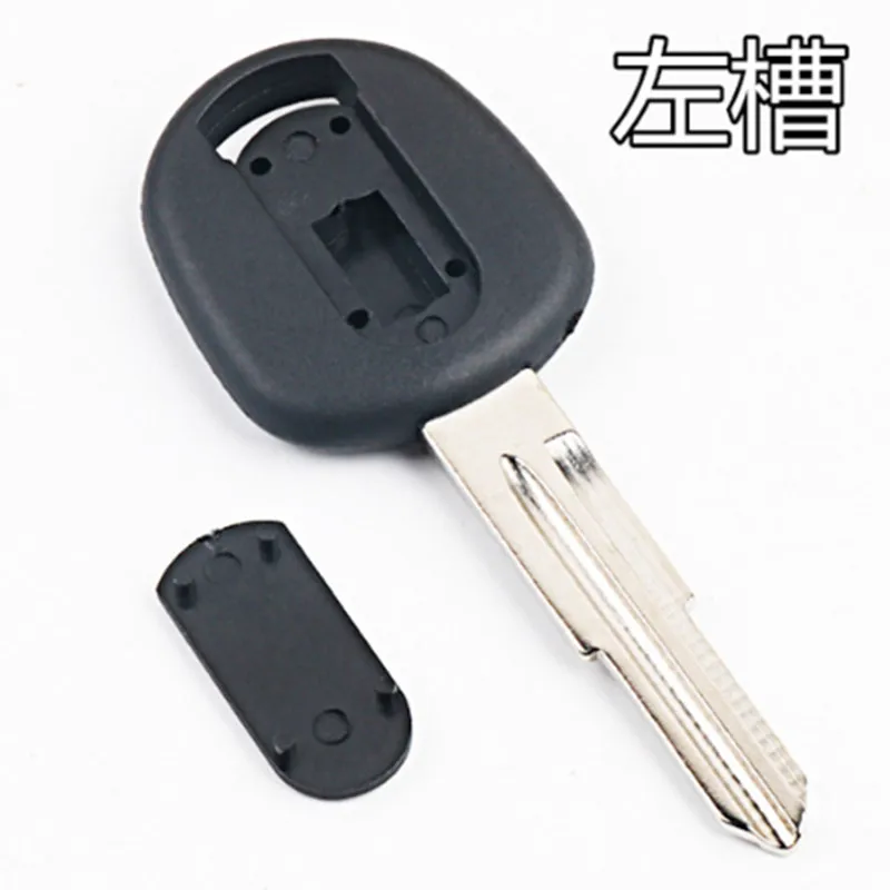 DAKATU 10PCS Car Transponder Key Shell For Chevrolet Buick Car Key Blanks Case with Left/Right Blade