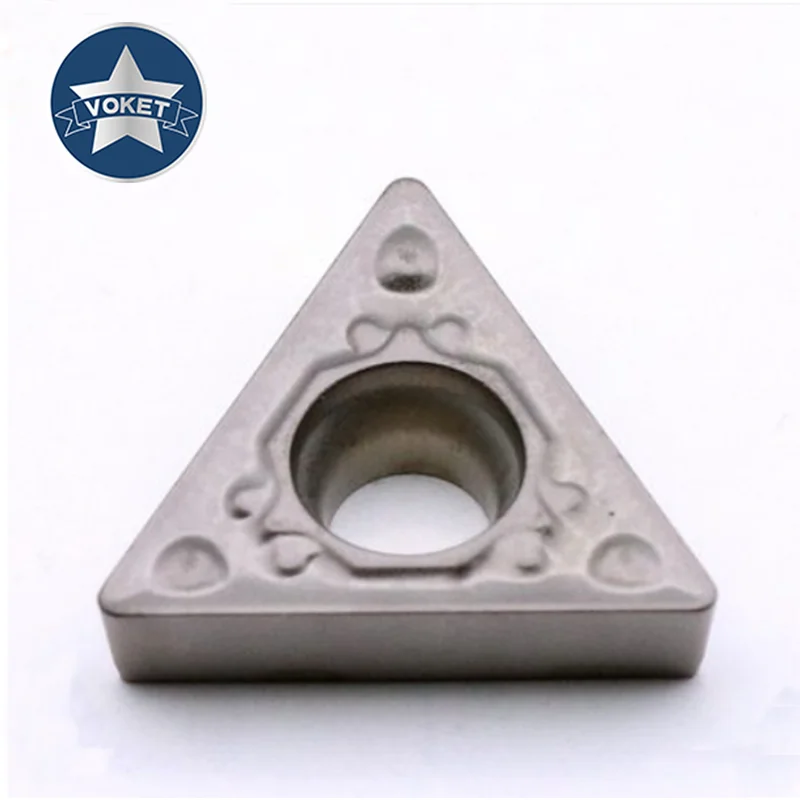 VOKET lama Noioso TCGT TCMT TPGH 090204L a terra di precisione lama in ceramica CNC tornio in metallo duro lama rotante