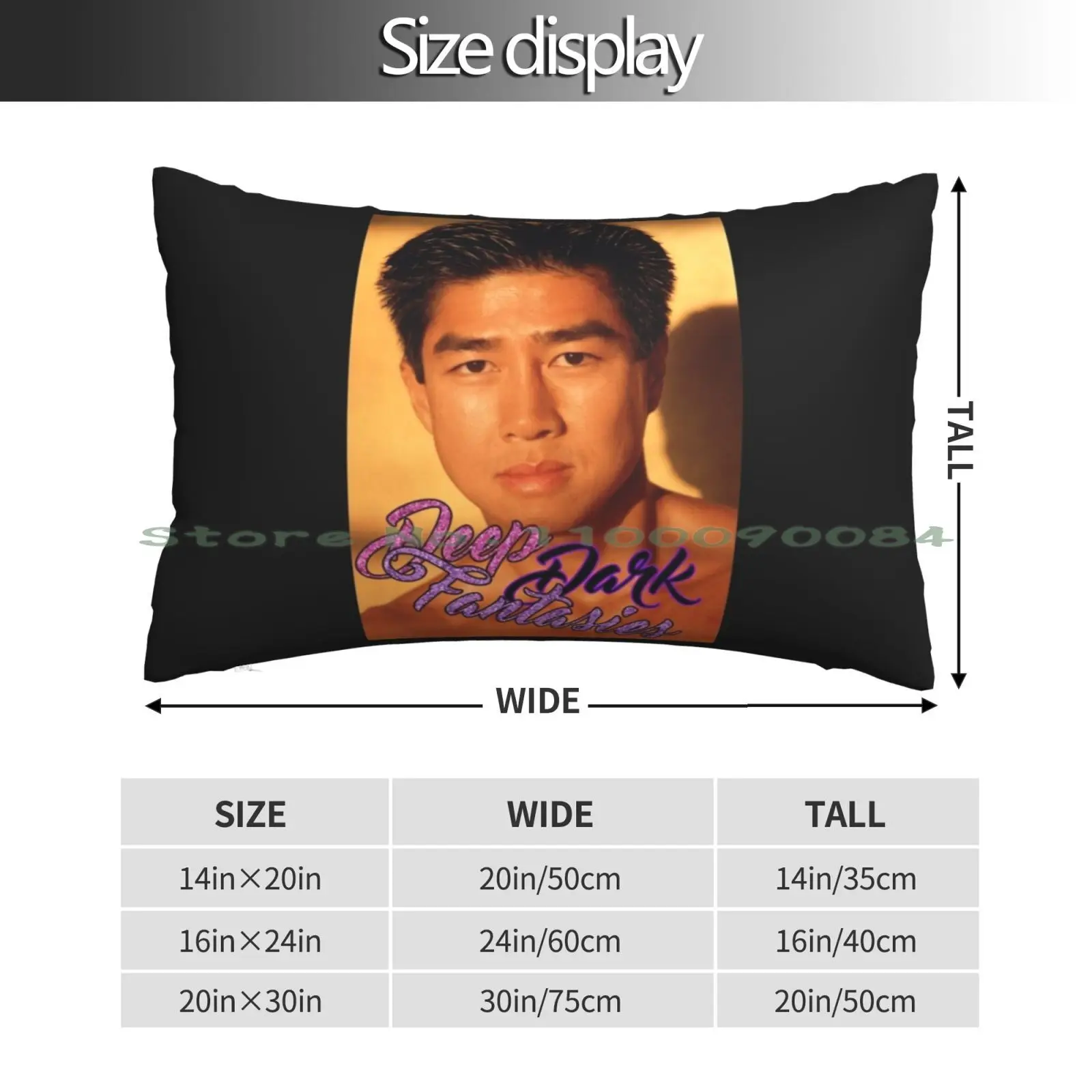 Deep Dark Fantasies Ver.2 [ Gachimuchi ] Classic . Pillow Case 20x30 50*75 Sofa Bedroom The Cake Is A Lie Valve Half Life Black