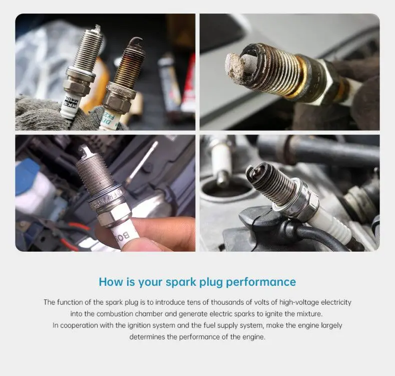 Adjustable Dual Hole Sparking Plug Tester Spark Tester Diagnostic Tool for Car Motorcycle Ignition Coil Checker Spark Detector