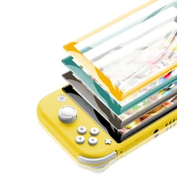 Protecteur de Film de protection en verre trempé pour Nintendo Switch Lite Nintend NS Mini accessoires de boîtier de protection d'écran tactile complet