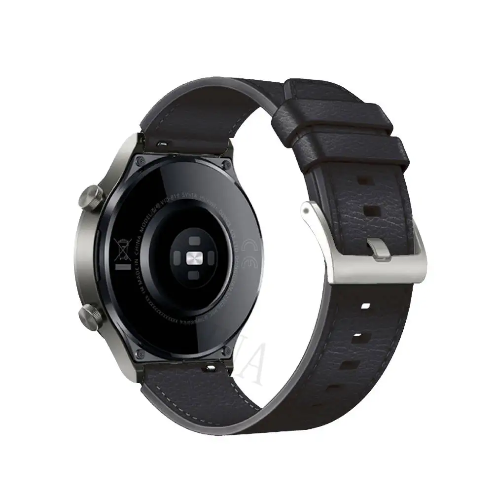 22mm prawdziwy skórzany pasek od zegarka dla Garmin Venu 2 oryginalny pasek na rękę Quick Releas bransoletka dla Garmin Vivoactive 4 pas nowy