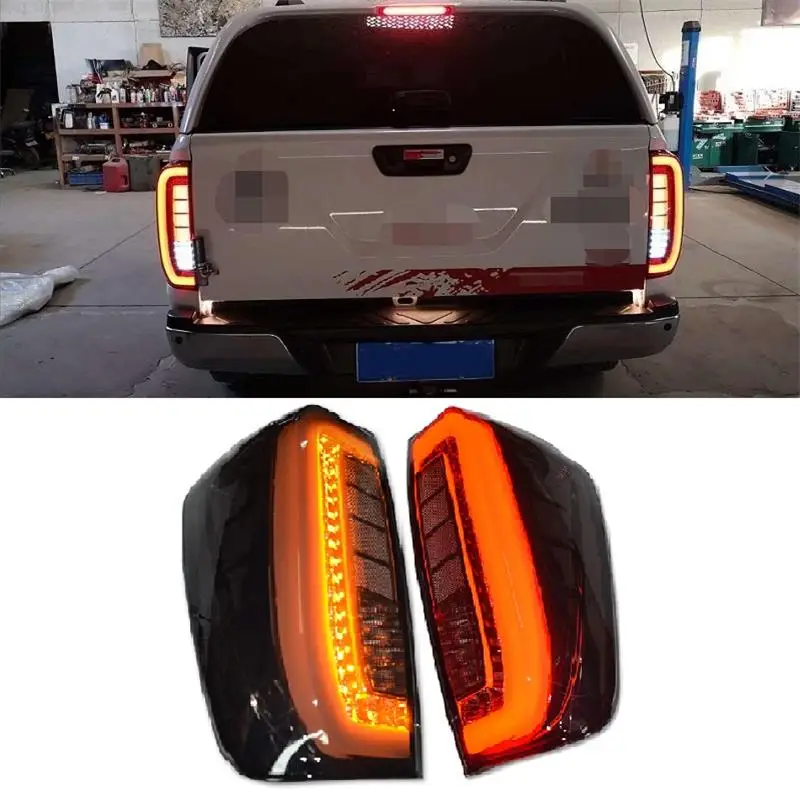 Navara Np300 2015 Rear Lights Fit for Navara Frontier Np300 2016-2023 2021 Led Tail Lamps Assembly Exterior Lights