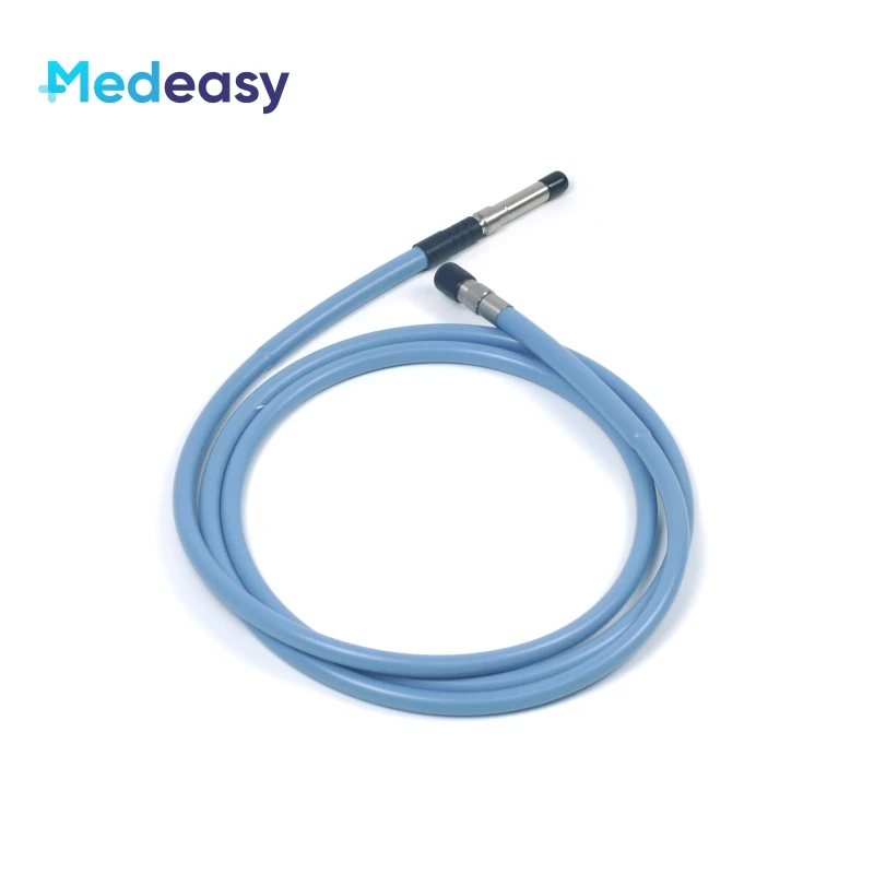 Light Guide Cable 2.5m 3m Rigid Endoscope Led Cold Light Source 4mm Fiber Optic Cable