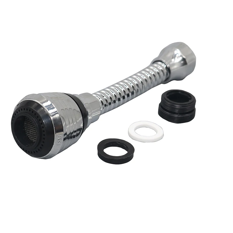 360° Swivel Lengthen Faucet Nozzle Water Tap Bubbler Diffuser Filter Kitchen Sink Adapter Tap Filter Kitchen Sink Adapter
