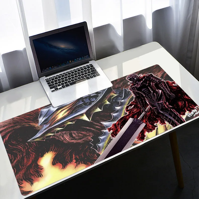 

Berserk Guts Mouse Pad Large 900x400 Gaming Accessories Non-Slip Table Keyboard Desk Mat Gamer PC Rubber XL Carpet Mousepad