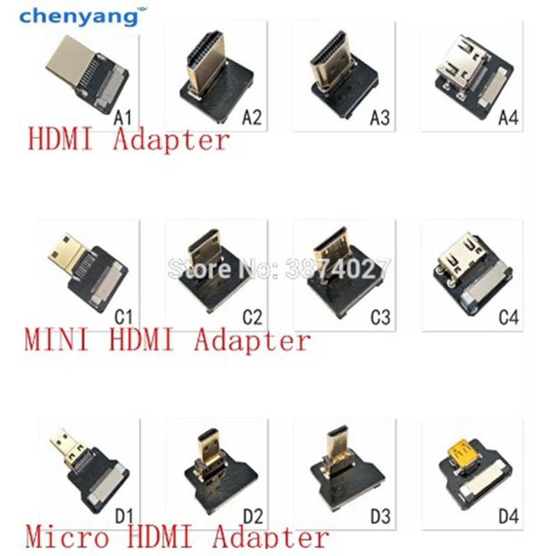 FPV Micro/Mini HD-compatible 90 degree Adapter 5cm-100cm FPC Ribbon Flat HD Cable Pitch 20pin for Multicopter Aerial Photog