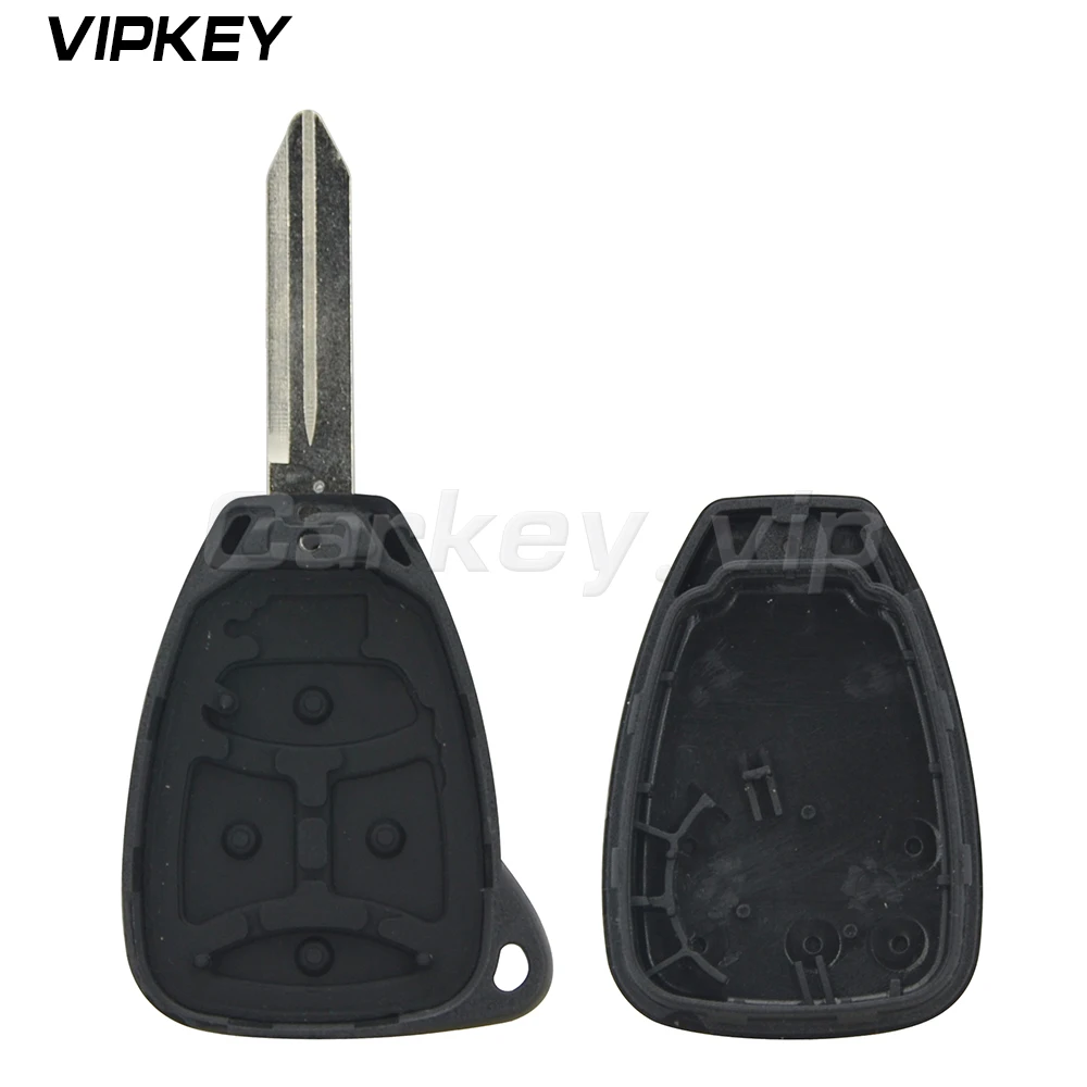 Remotekey 5 szt. Obudowa pilota z kluczykiem samochodowym M3N5WY72XX OHT692713AA OHT692427AA do Chrysler Dodge jeepa 3 przycisk z paniką