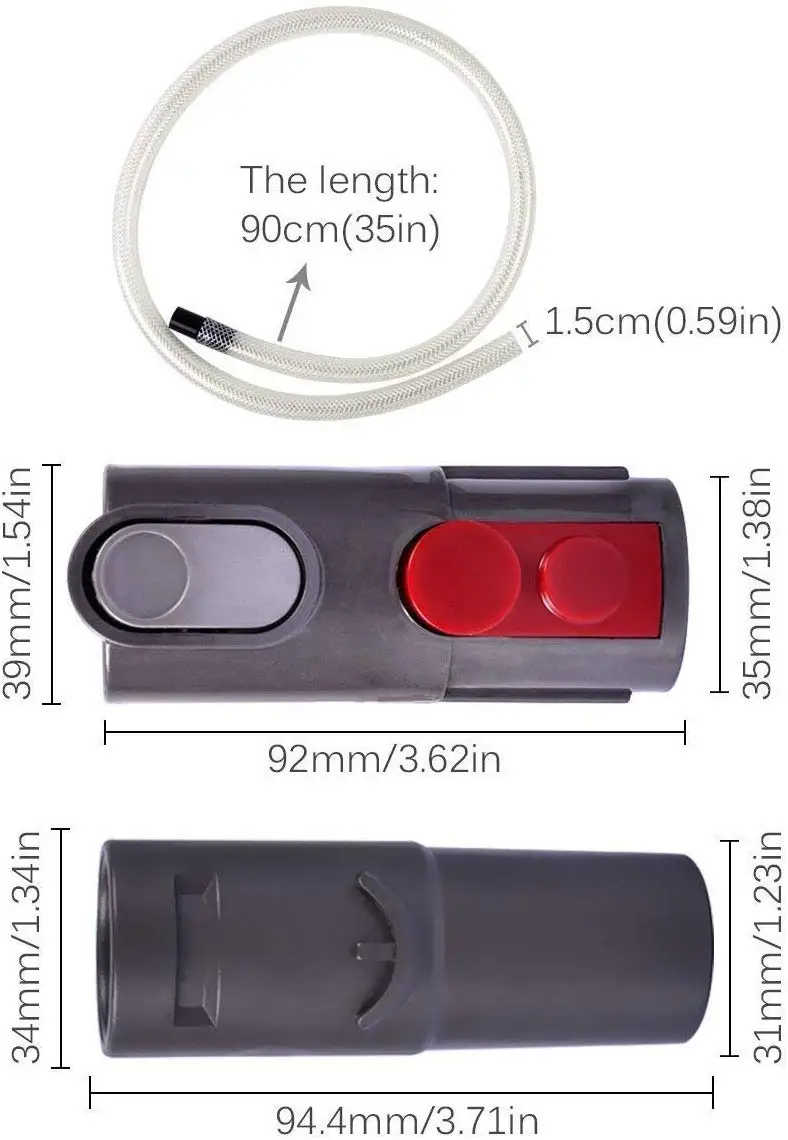 Аксессуары для пылесоса Mirco, комплект аксессуаров для Dyson V7 V8 и V10, Пылесос без шнура