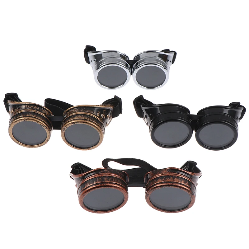 Vintage Style Steampunk Gothic Style Goggles Welder Glasses Welding Punk Labor Protective Goggles Glasses Cosplay