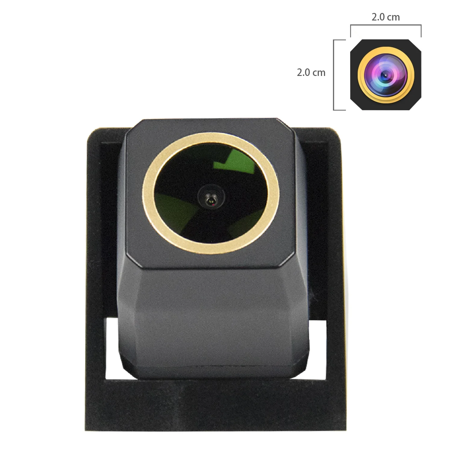 HD 1280x720p Golden Camera Car Camera for Ssang Yong Actyon (2013-2017), Rear View Reversing Backup Camera Night Vision Camera