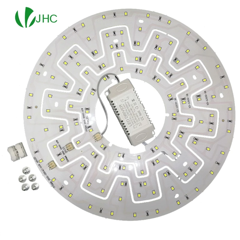 

110V 220V 230V DIY KIT 12W 18W 24W surface mounted led ceiling light round led PCB LED circular tube led down light luminaries