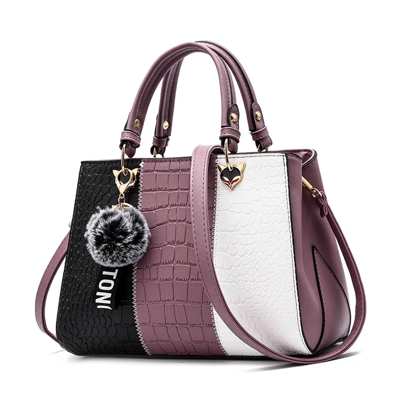 Woman bag 2021 new atmospheric one-shoulder handbag Korean fashion simple messenger female bag big bag