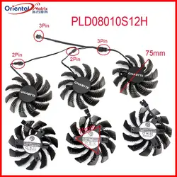 T128010SM PLD08010S12H 12V 0.20A 75mm Fan 40*40*40mm For Gigabyte GTX 970 GV-N970WF3-4GD Graphics Card Cooling Fan