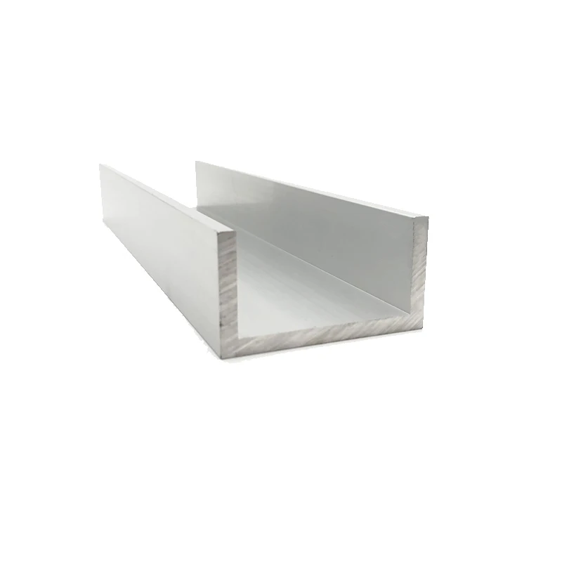 U-shape  Aluminum, 65mm x 35mm x 5mm,Outer width 65mm, length 50cm,aluminum alloy glass covered edge strip