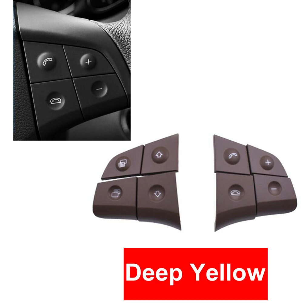 

Multi Function Steering Wheel Control Button For Mercedes Benz W164 ML GL300 2006-2009 Phone Switch Key Left+Right Knob