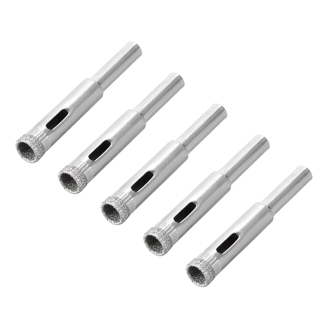 Uxcell seghe a tazza diamantate da 8mm seghe a tazza per piastrelle in porcellana ceramica vetro 5 pezzi