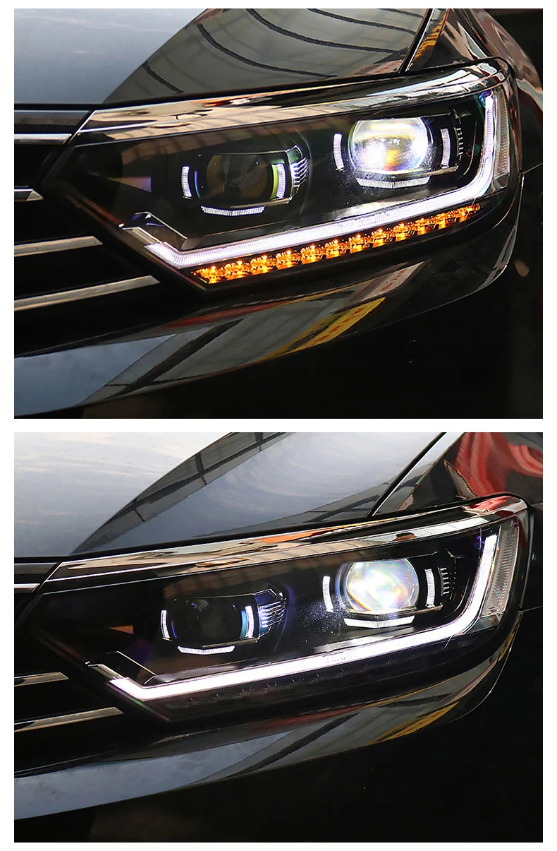 

LED Headlight Assembly for Volkswagen vw passat b8 17-19 DRL Daytime Running Light Turn Signal