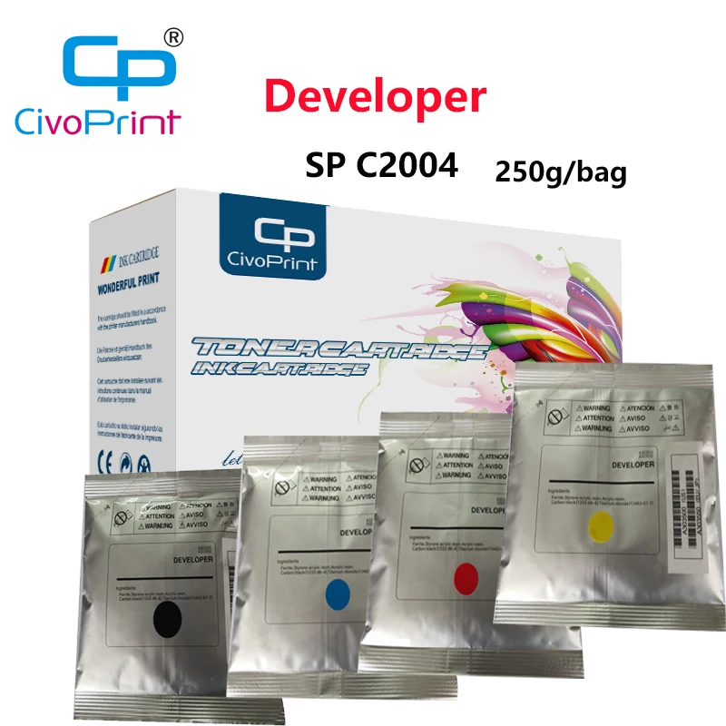 

Civoprint compatible SP C2004 Developer For Ricoh Aficio SP C3004 C3504 C4504 C6004 C2004 C2504 developer