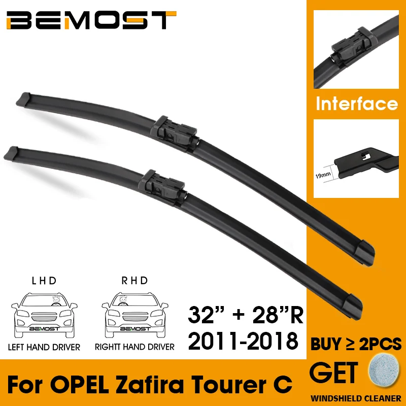 Car Wiper Blade Front Window Windshield Rubber Silicon Refill Wipers For OPEL Zafira Tourer C 2011-2018 32