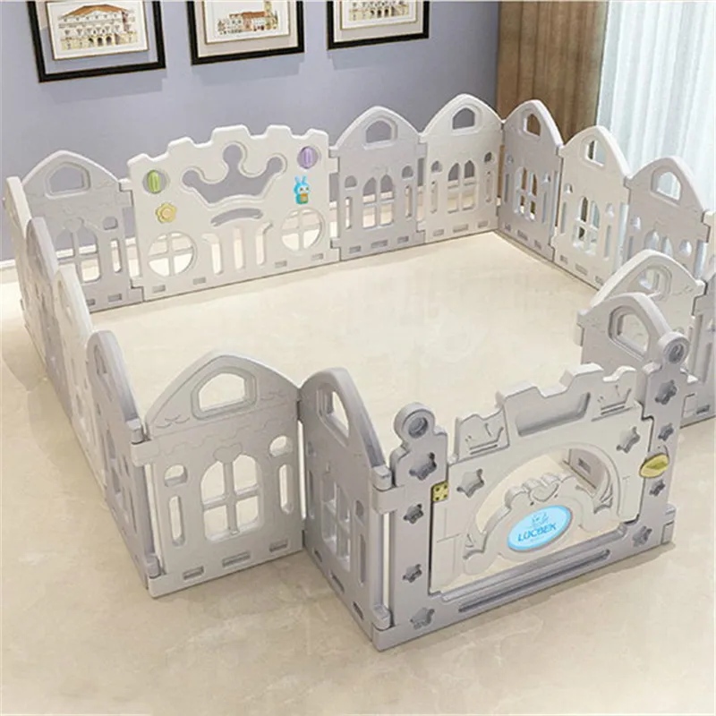 Baby Fence Toddler Children Crawling Mat Baby Game Baby Safety Fence Kids Play House Indoor Toys Baby Playpen Play Yard