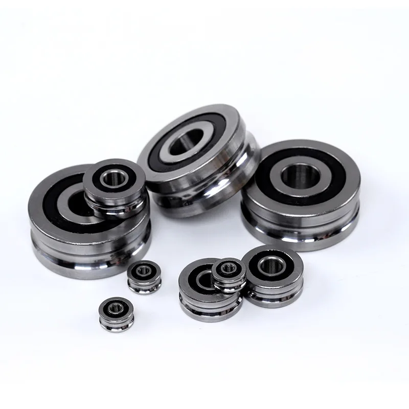 10 Stück LFR50/8-6 LFR50/8-8 NPP KDD U-Nut-Rollenlager LFR50/8 ZZ 2RS 8*24*11 mm Laufbahn 6mm / 8mm Welle – Detail 4