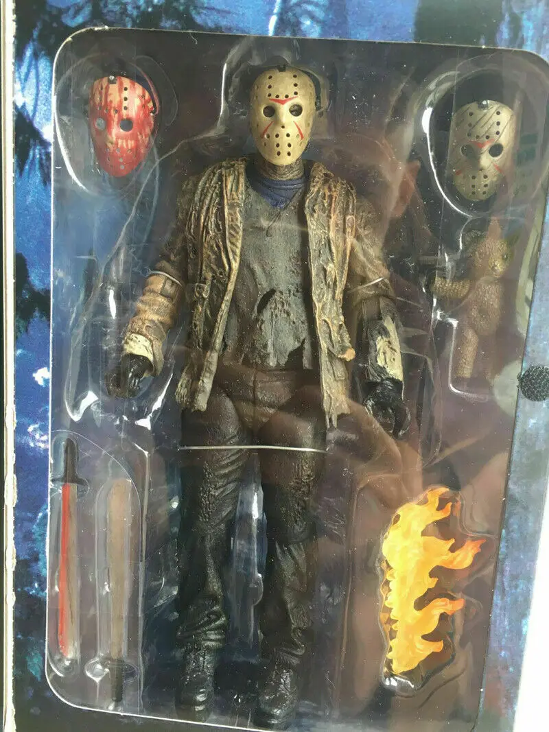 Art Box 7 дюймов NECA Freddy vs Jason Friday the 13th Jason Toys Вурхис Ultimate Фигурка