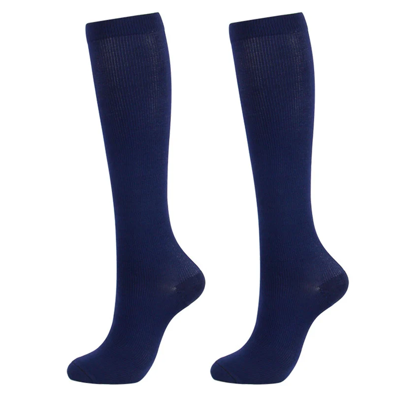 Compression Stockings Are Suitable Varicose Veins, Diabetes, Relieve Leg Pain, Slimming Compression Stockings, Solid Color Socks