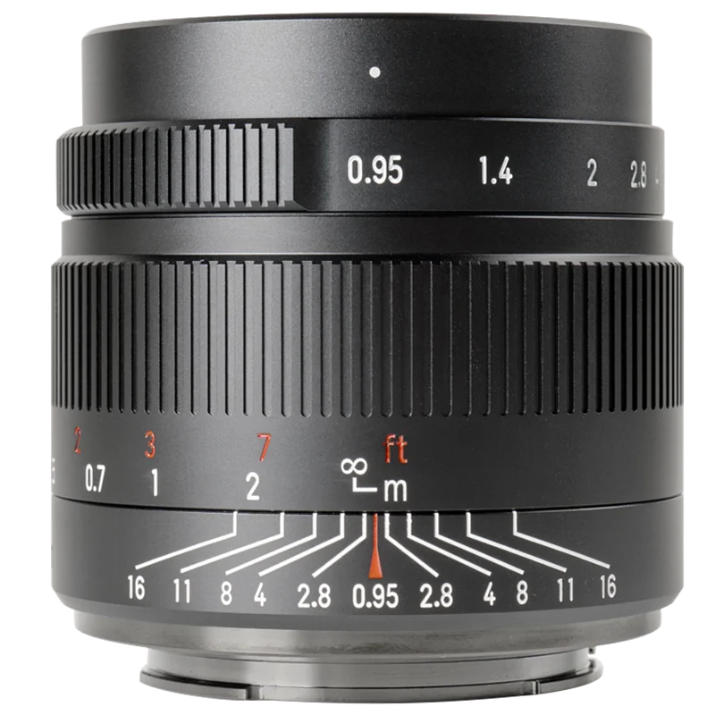 7artisans 35mm F0.95 Obiektyw portretowy o dużej przysłonie Dla Sony E ZVE10 FX30 Fuji FX X-T1 X-A1/X-A2 Canon RF R3 R50 Nikon Z Z50/Z fc Z9 Micro 4/3 Olympus E-PL1 E-M1 Panasonic GH1/GH2 — zdjęcie produktu 7