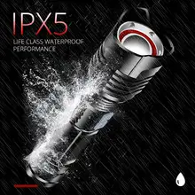 XHP110.2 LED Tactical Flashlight #4
