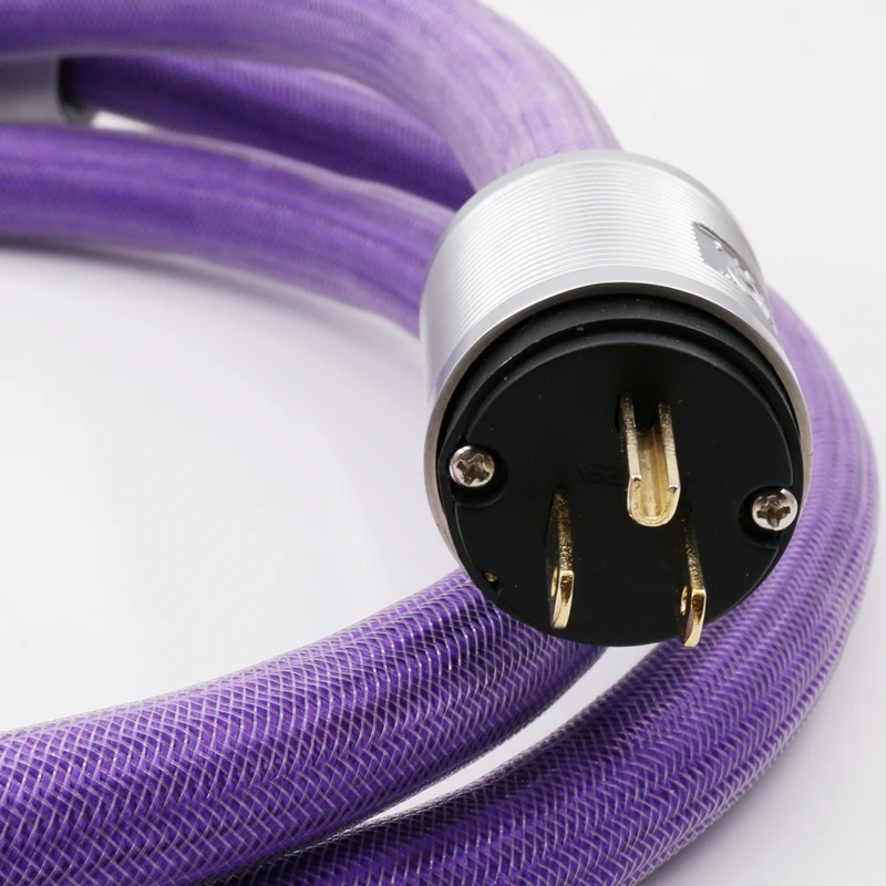 Hifi 1.8M  Hi-end HIFI audio US AC Power Cord  power cable