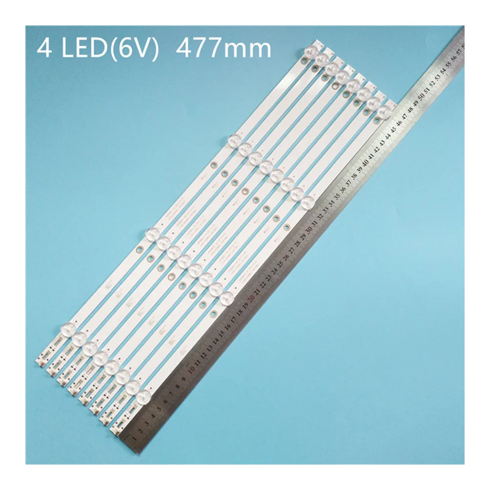 

New 40 PCS/lot 4LED LED Backlight strip for 49U5070 49PUF6032 49DL4012N K490WDC1 A4 4708-K49WDC-A4113N01 A2213N01