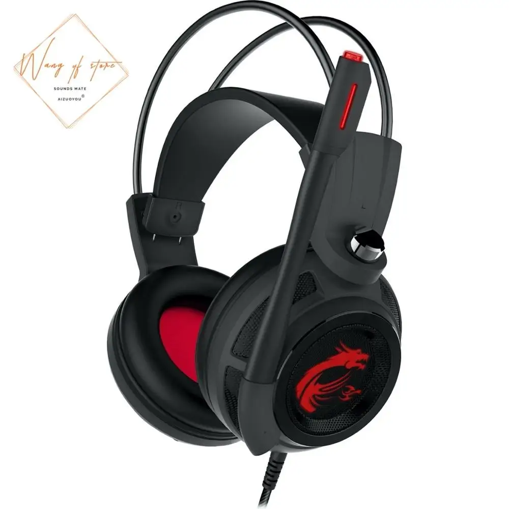 Dày Velour Nhung Miếng Đệm Tai Đệm Cho MSI DS502 Tai Nghe Chơi Game Chất Lượng Hoàn Hảo, Không Giá Rẻ Phiên Bản