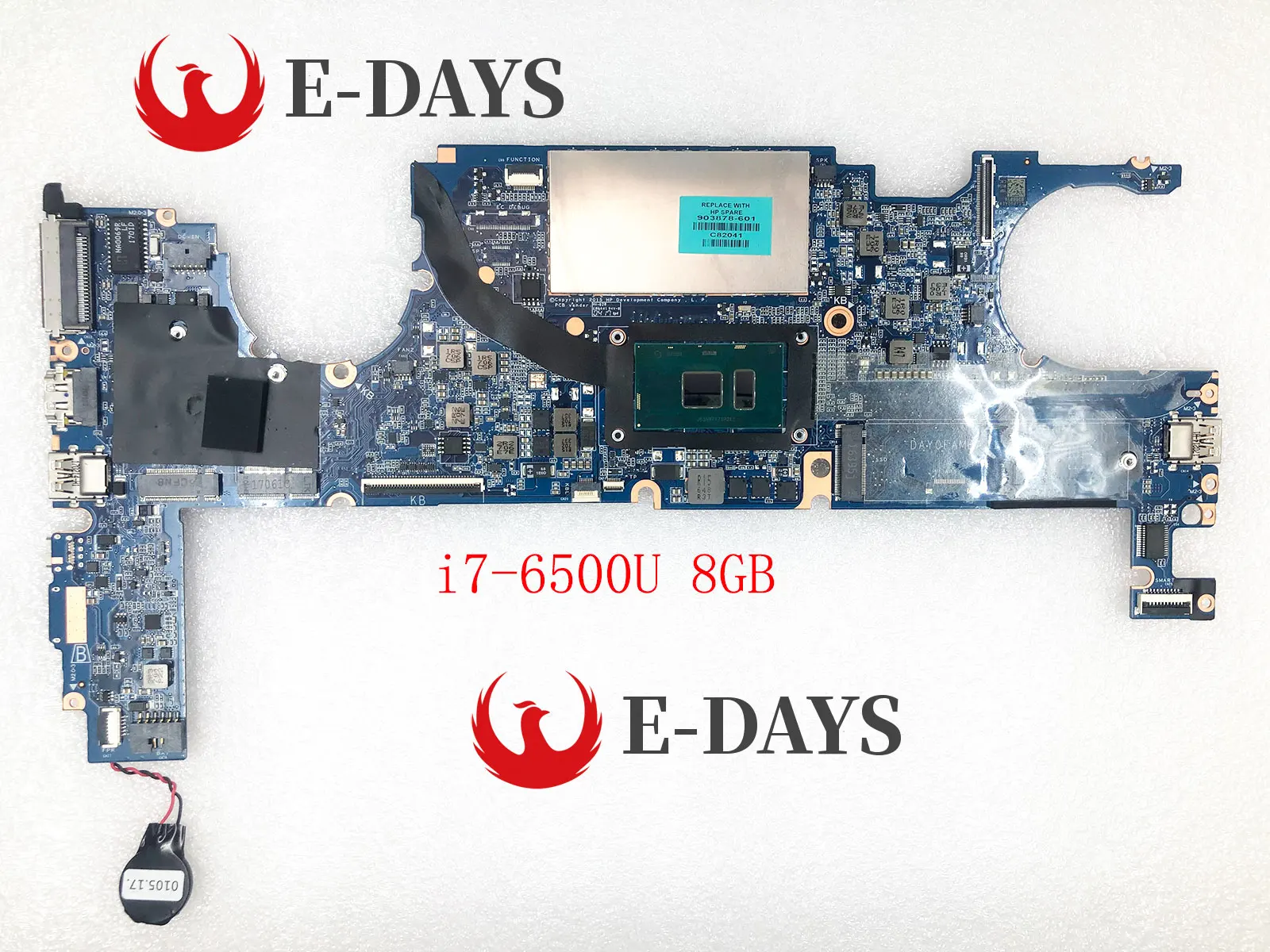 

For HP EliteBook 1040 G3 Motherboard DAY0FAMBAC1 903878-601 I7-6500U 8GB