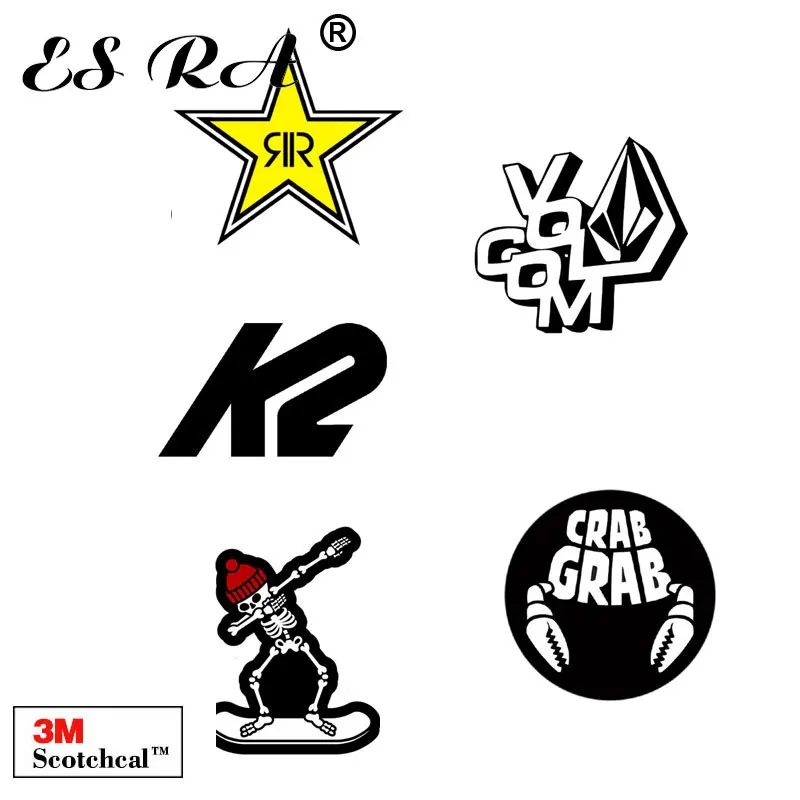 Snowboard Stickers Outdoor Brand Decorate Logo Decal Laptop Pegatinas Waterproof For Skiboard Suitacase Bicycle Pitcher Motor