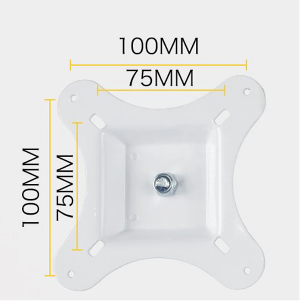 50mm-51mm fotel dentystyczny jednostka LCD uchwyt monitora wspornik ramienia Metal dla kamera wewnątrzustna rama endoskopu