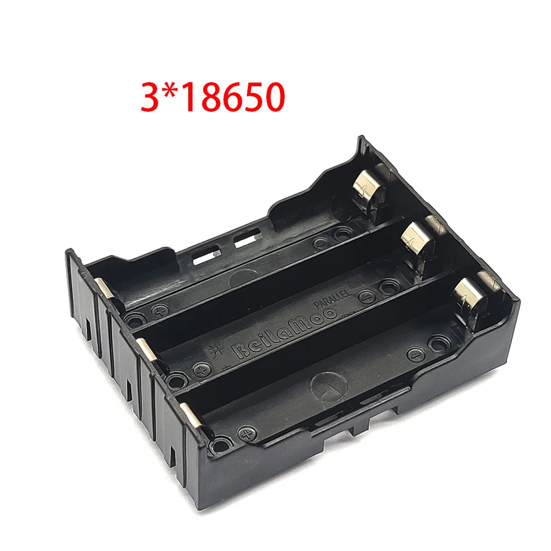 New DIY ABS 18650 Power Bank Cases 1X 2X 3X 4X 18650 Battery Holder Storage Box Case 1 2 3 4 Slot Batteries Container Hard Pin