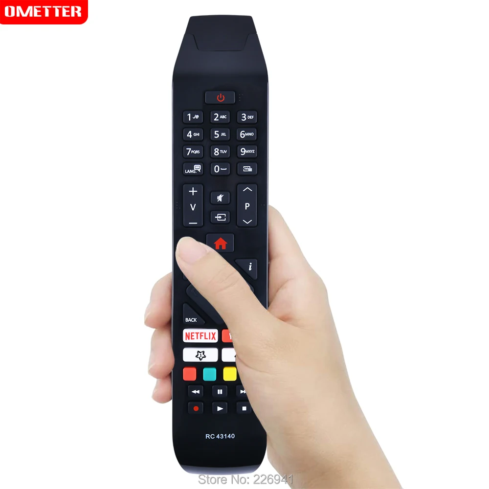 Control remoto para Smart TV, Control remoto para Hitachi RC43140, 55HL7000, 32HE4000, 24HE2000