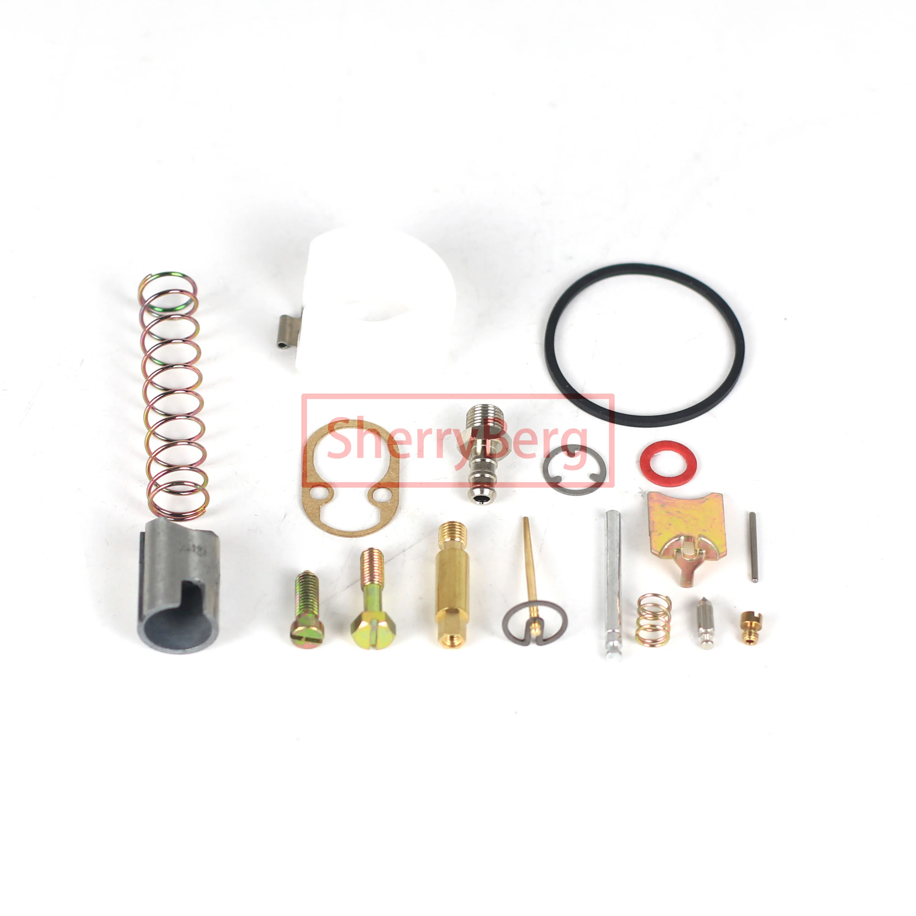 SherryBerg Carburettor Tuned Up Kit Gasket SET Carburetor Vergaser Carb Rebuild Repair Kit for Bing 12MM 13mm 14MM 15MM W Float