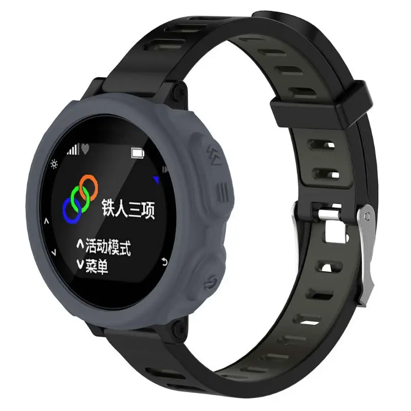 Suitable for  forerunner235 735XT for Smart Watch Silicone Protective for Case Durable for Protection Housing Shockproof