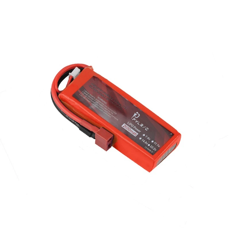 Batteria Lipo 2S 7,4 V 2600 mAh per Wltoys 144001 124018 124019   12428 12402a 18301 18302 18311 Auto RC con caricabatterie FT009 Barca RC