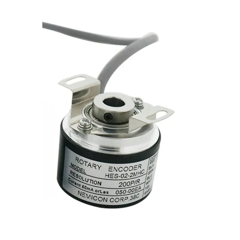 New NEMICON Encoder HES-02-2MD 2MHC 2MHT 6MM 8MM Hollow Shaft 2500PPR 1024PPR 1000PPR 360PPR Incremental Rotary Encoder