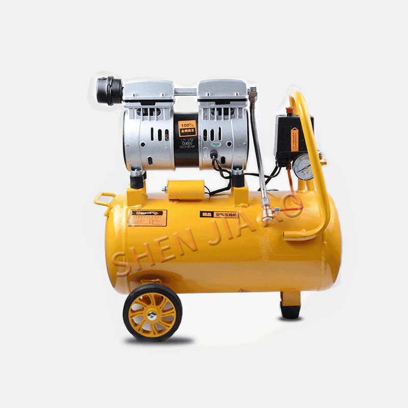 1PC UM-50L 오일 프리 자동 구리 와이어 공기 압축기 치과 펌프 공기 펌프 공기 압축기 220V 1100W